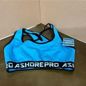 Ashore Blue Sports Bra - New